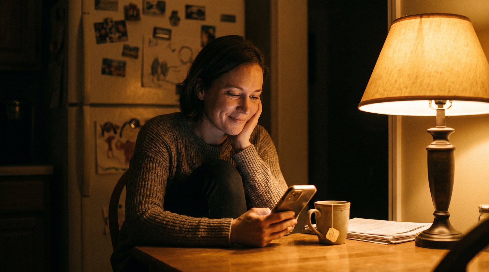 Family connection at home